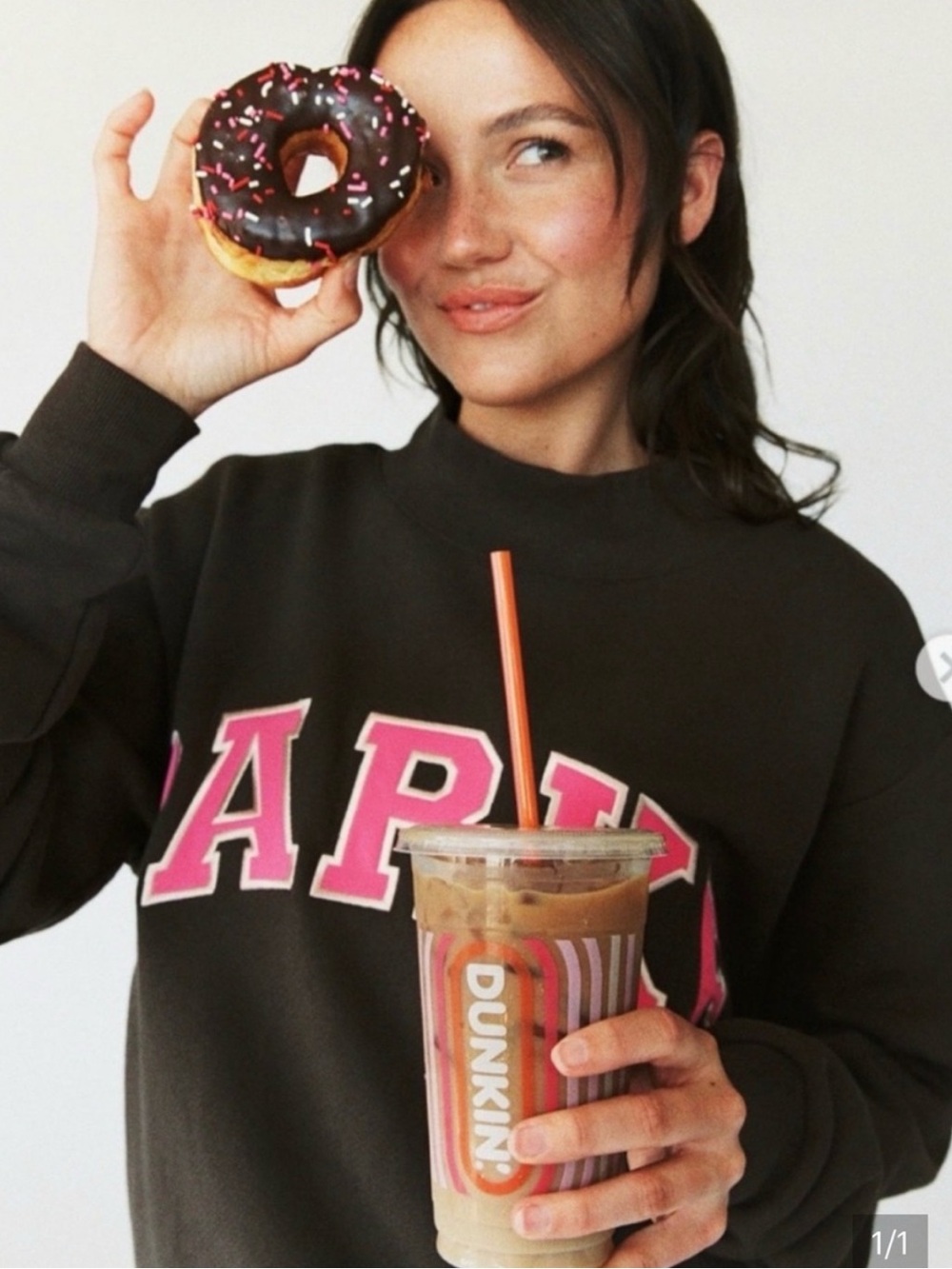 PARKE x Dunkin Limited Edition Collab Mockneck - Size XL-New In Bag